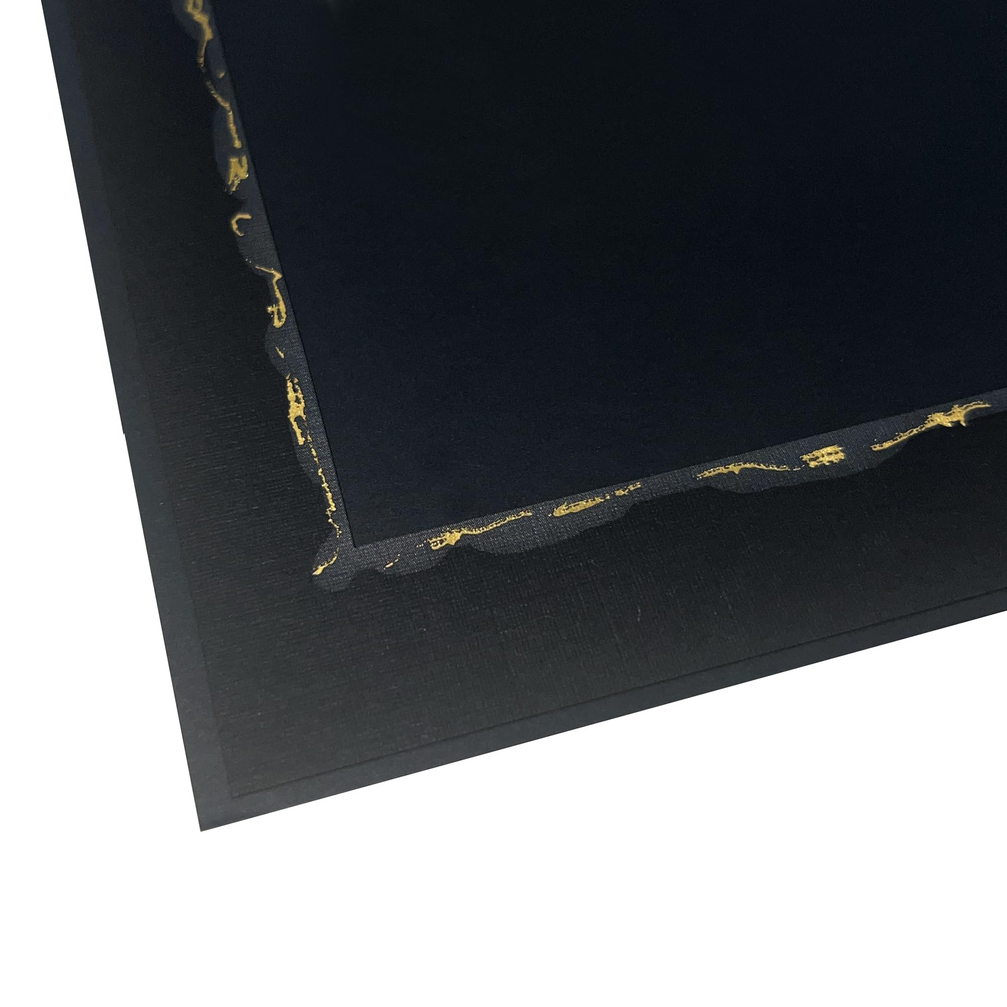 100 Stück Endlosleporello Leinen schwarz Silberdruck-Goldprägung für Bilder 13x18 cm nach Bedarf teilbar, für Jubiläum, Beerdigung, Trauerfeier, Geburtstag, Fotos, Lebenslauf
