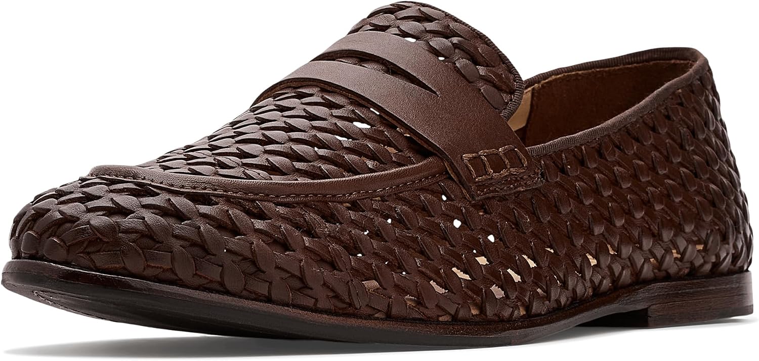 Frye Faith Woven Loafer - Stylish Women's Slip-On Leather Loafers, Comfortable & Versatile, Ideal for Everyday Wear
