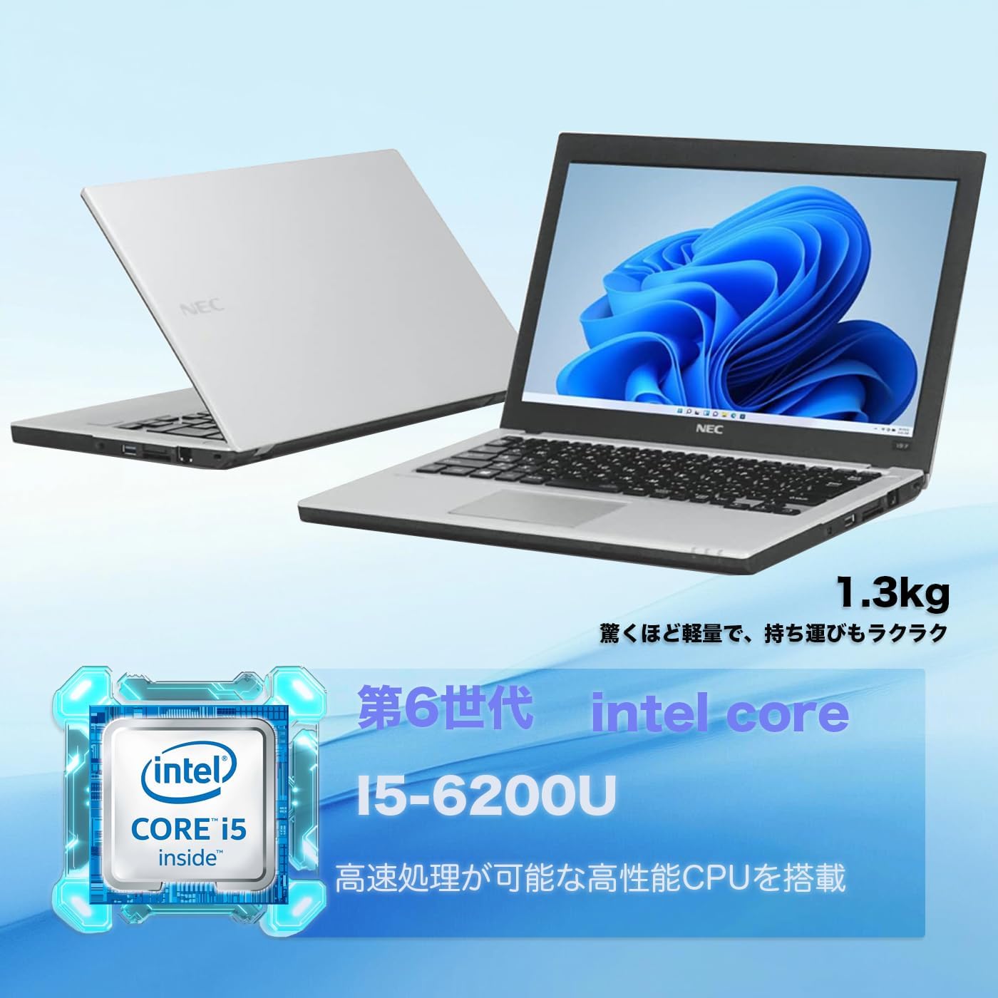 WiFi有 ノートPC 中古NEC VK540CZFB Ryzen5無線 即使用 - メルカリ