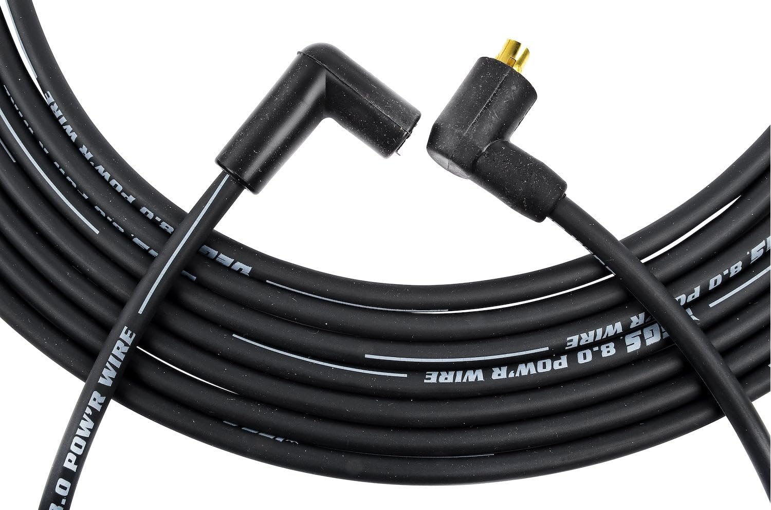 JEGS 402012 8.0mm Black Pow'r Wires