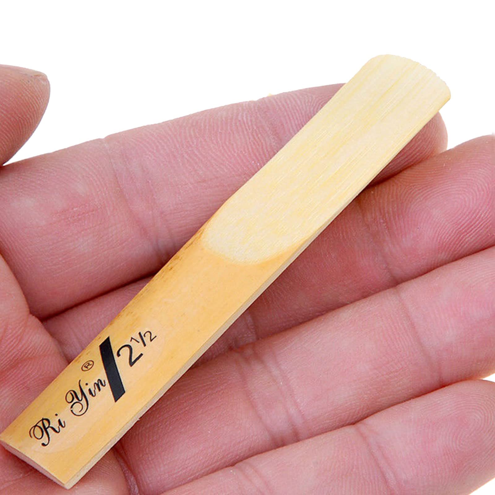 Holzblasinstrument 10-teiliges Saxophon-Set mit Stärke 1,5/2,0/2,5//3,5/ for Saxophon-Holzblasinstrumente, Zubehör, Ersatz