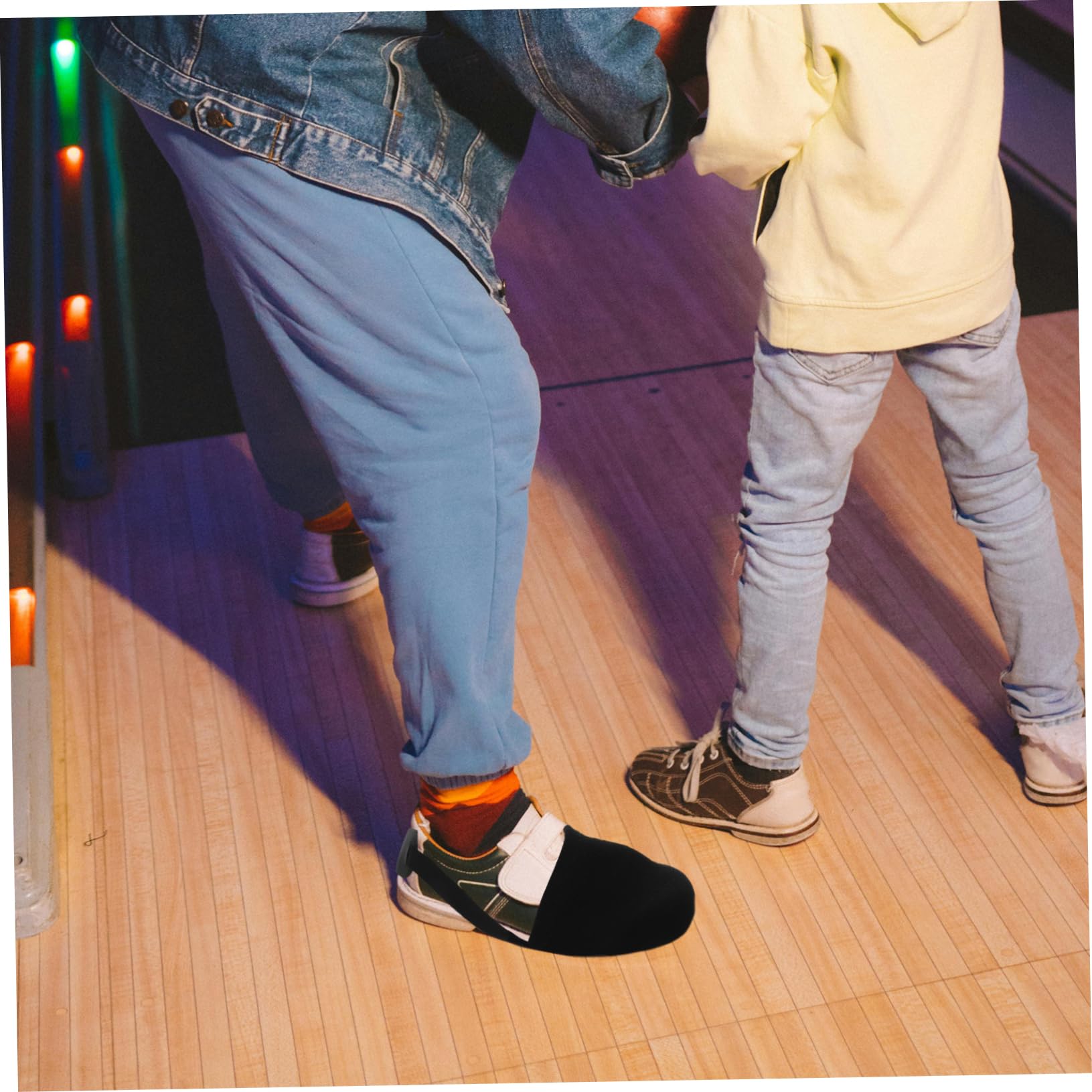Couvre-chaussures De Bowling KITANDOVE – Antidérapant, élastique – Léger, Lavable – Pour Adultes – Accessoire Compact