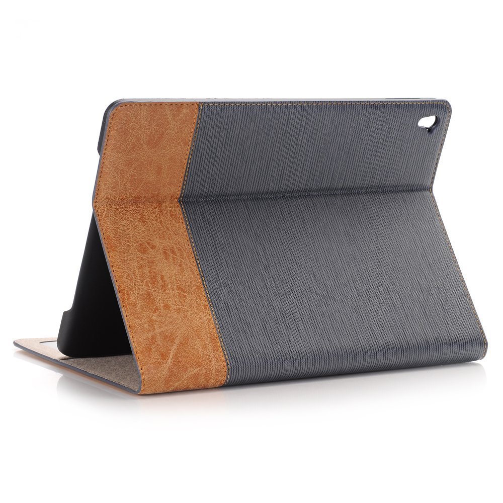 iPad 9.7 Case 2018/2017, TechCode PU Leather Smart Cover with Stand Feature Slim Premium PU Leather Smart Folio Cover for iPad 5th 2017/ iPad 6th 2018 9.7 inch Tablet(Light Blue)