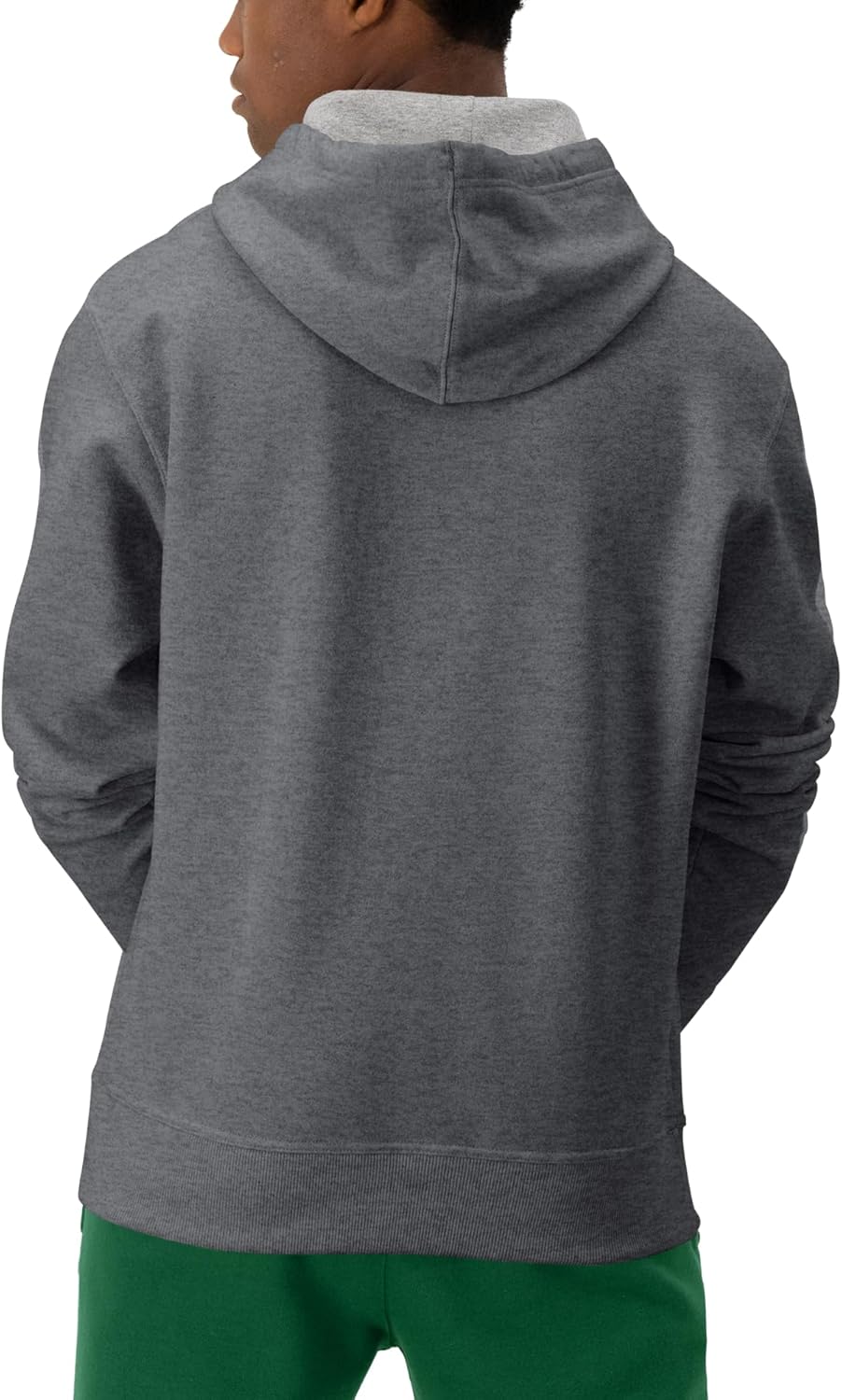 Champion mens Pullover Fleece Hoodie, Standard Fit, Midweight, C Logo, Available in Regular and Big & Tall - Image 2