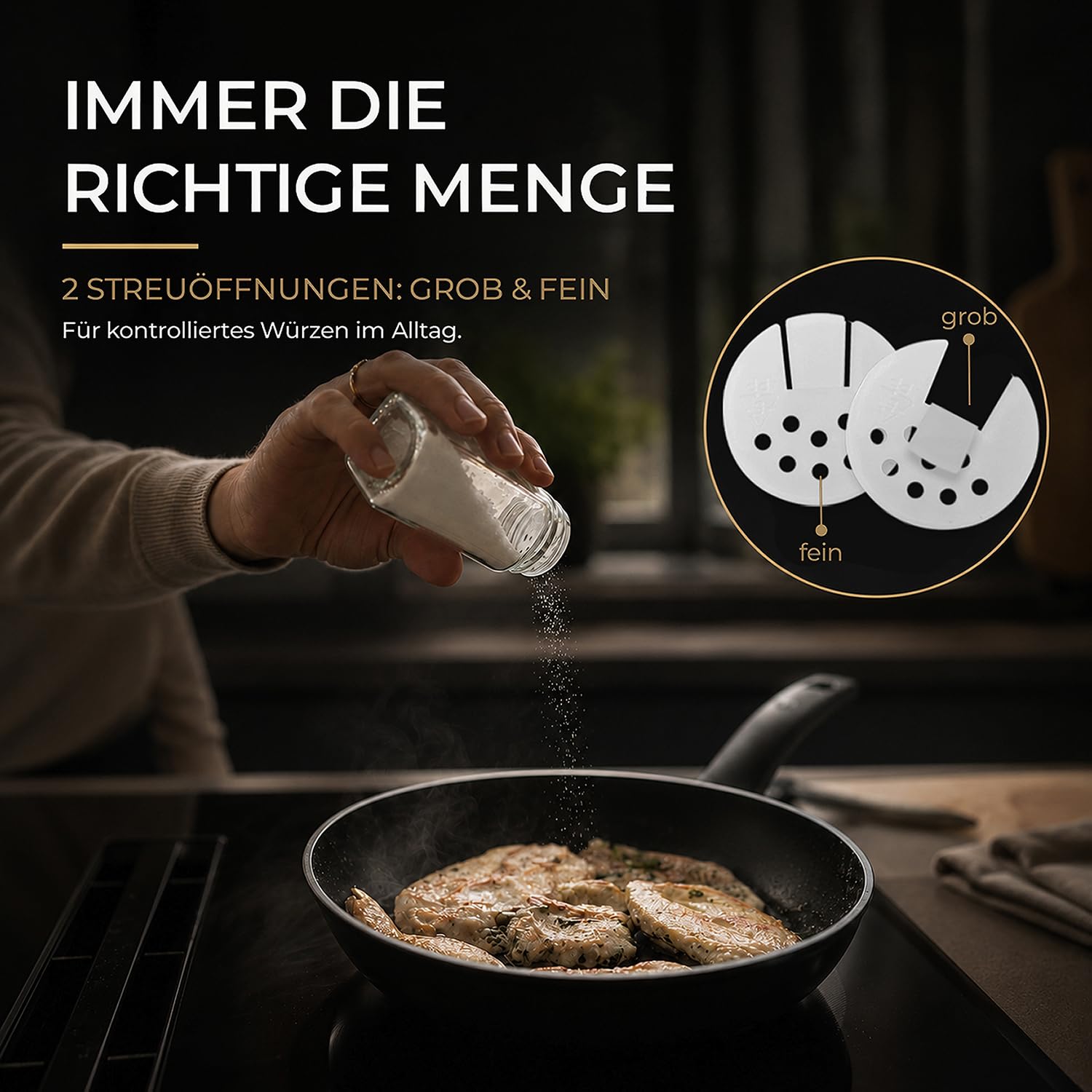 Étagère à épices avec 24 pots à épices avec étiquettes