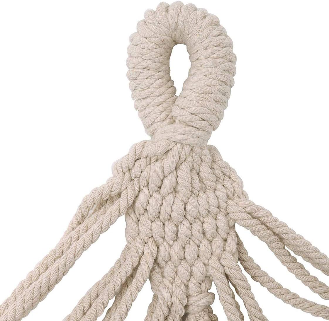 AnHua Cotton Hammock, Brazilian Double Hammock, Soft Comfortable Fabric Canvas Hammock for Patio, Porch, Garden and Backyard Portable Hammock