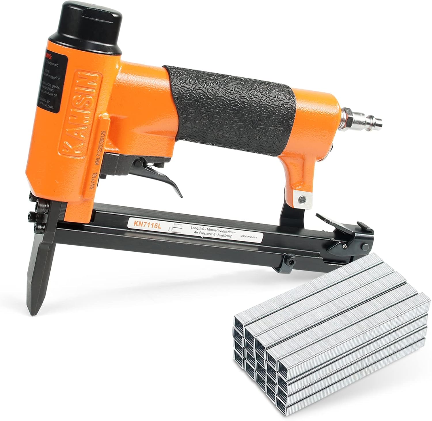 Bundle of KN7116L Stapler and 3/8" Length Staples