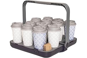 Spill Not Cup Carrier For Coffee Runs And Food Delivery