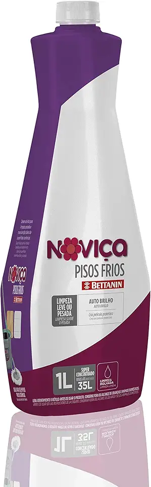 Noviça - Limpa Pisos Cerâmicos, Frasco com 1 Litro, Bettanin