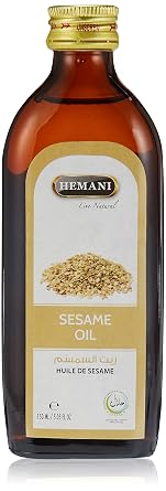 Hemani Sesame Oil 150mL - Pure Cold Pressed Oil for Hair, Skin & Massage | Natural & Nourishing | Halal Certified | Since 1949