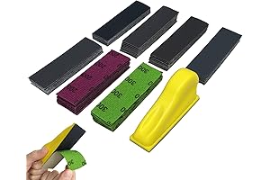 Micro Detail Sander Paper Kit Dry Wet Dry Sandpaper for Wood