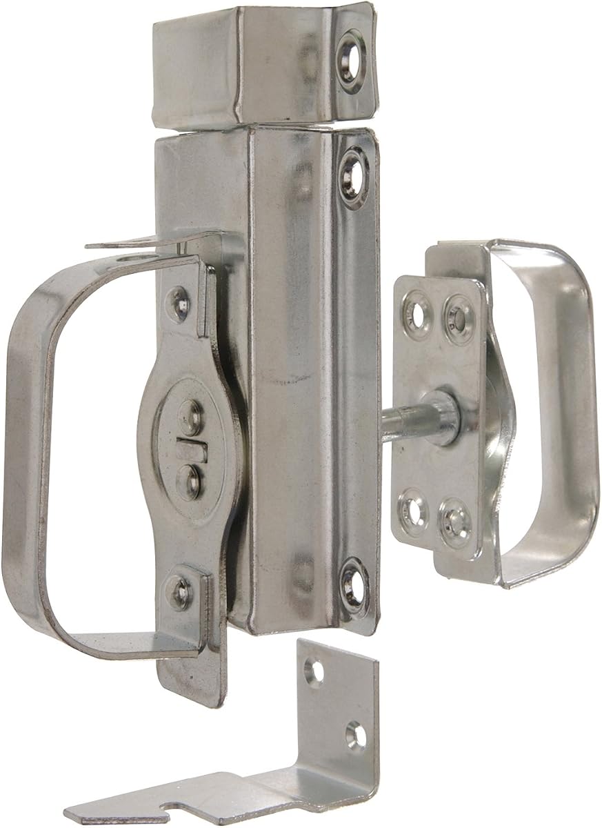 The Hillman Group 851904 Swinging Door Latch- Zinc Plated 1-Pack