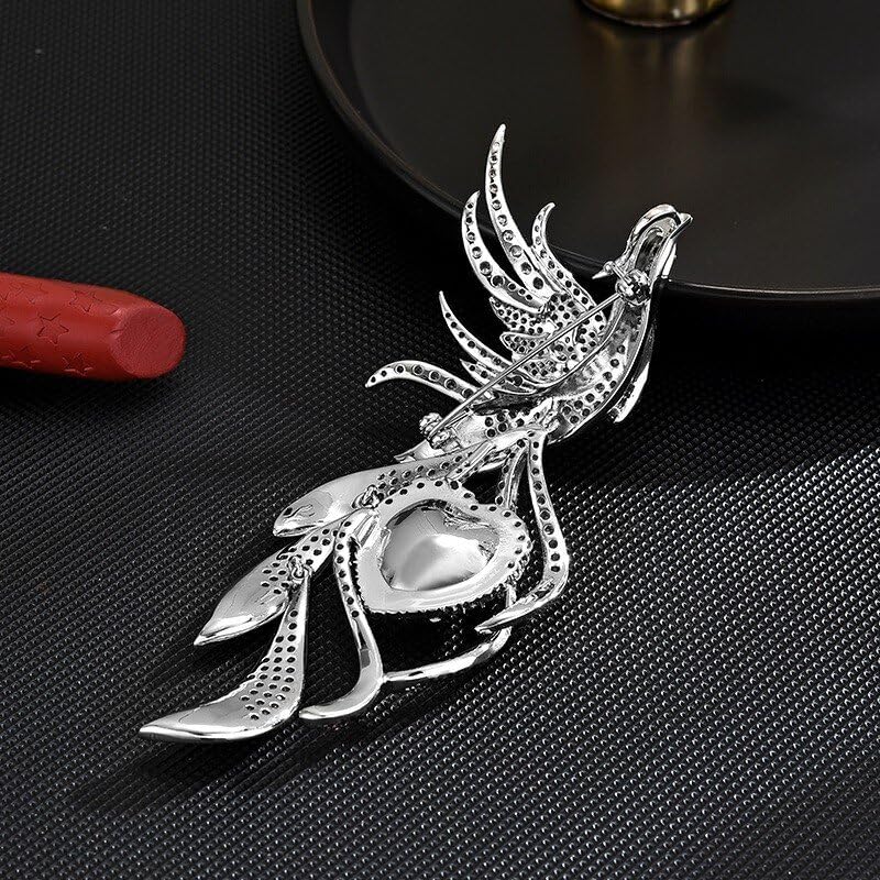 Image of Animal Brooch for Women Girls 18k Gold Plated Animal Brooch Pin Rhinestone Animal Brooch Lapel Pin Jewelry Thanksgiving Day Birthday Wedding Gifts for Mom Wife