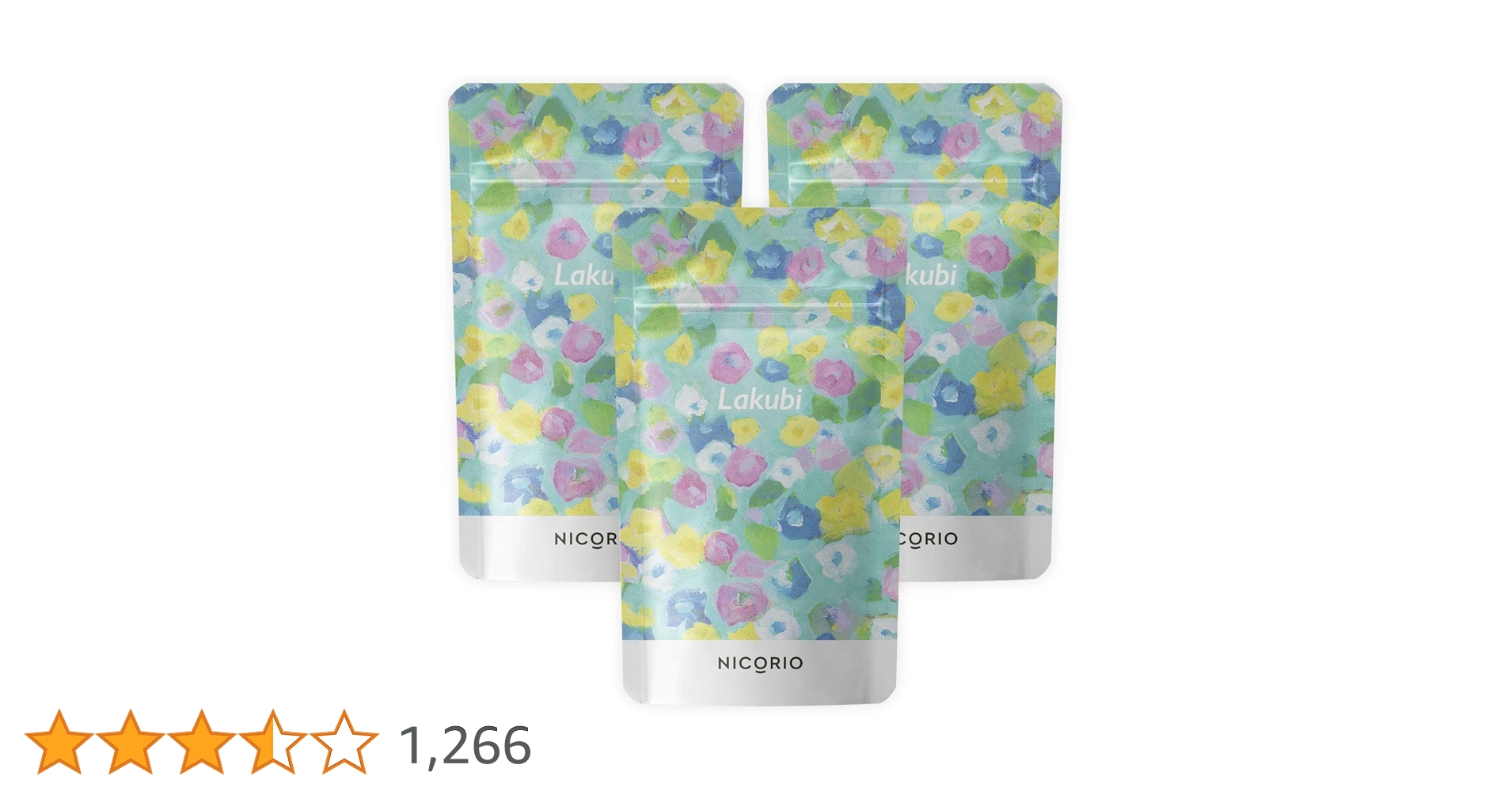 Amazon | NICORIO ニコリオ Lakubi ラクビ [約1,700万個の 酪酸菌