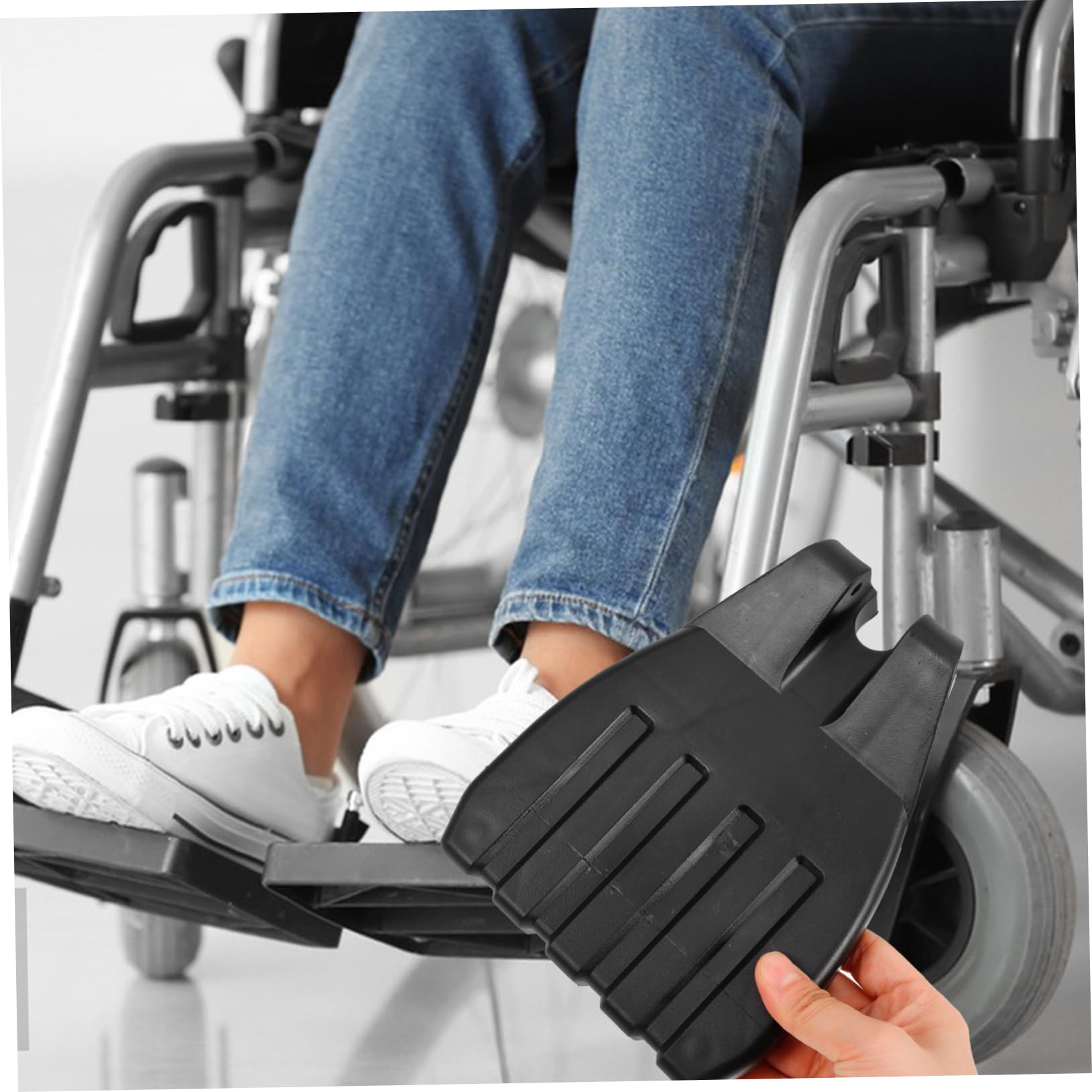 FOMIYES Reposapiés Para Silla De Ruedas De 6 Piezas Reposapiés Para Silla De Ruedas De Alta Resistencia Pedal Resistente Para Silla De Ruedas Pedal De Repuesto Para Silla De Ruedas
