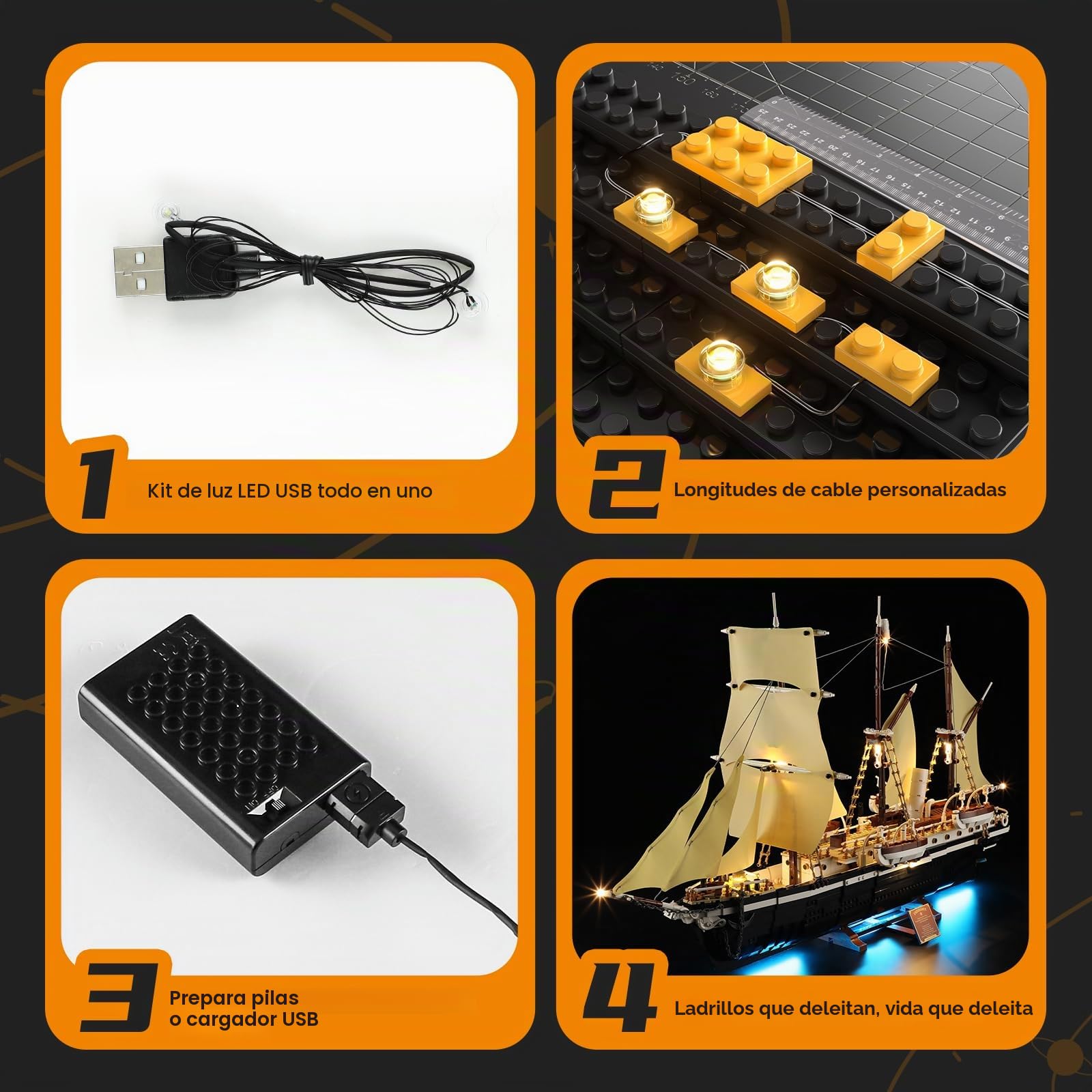 LIGHTAILING Juego de Luces para Lego-10335 Endurance - Kit de iluminación LED Compatible con el Modelo de Bloques de construcción Lego - Modelo No Incluido