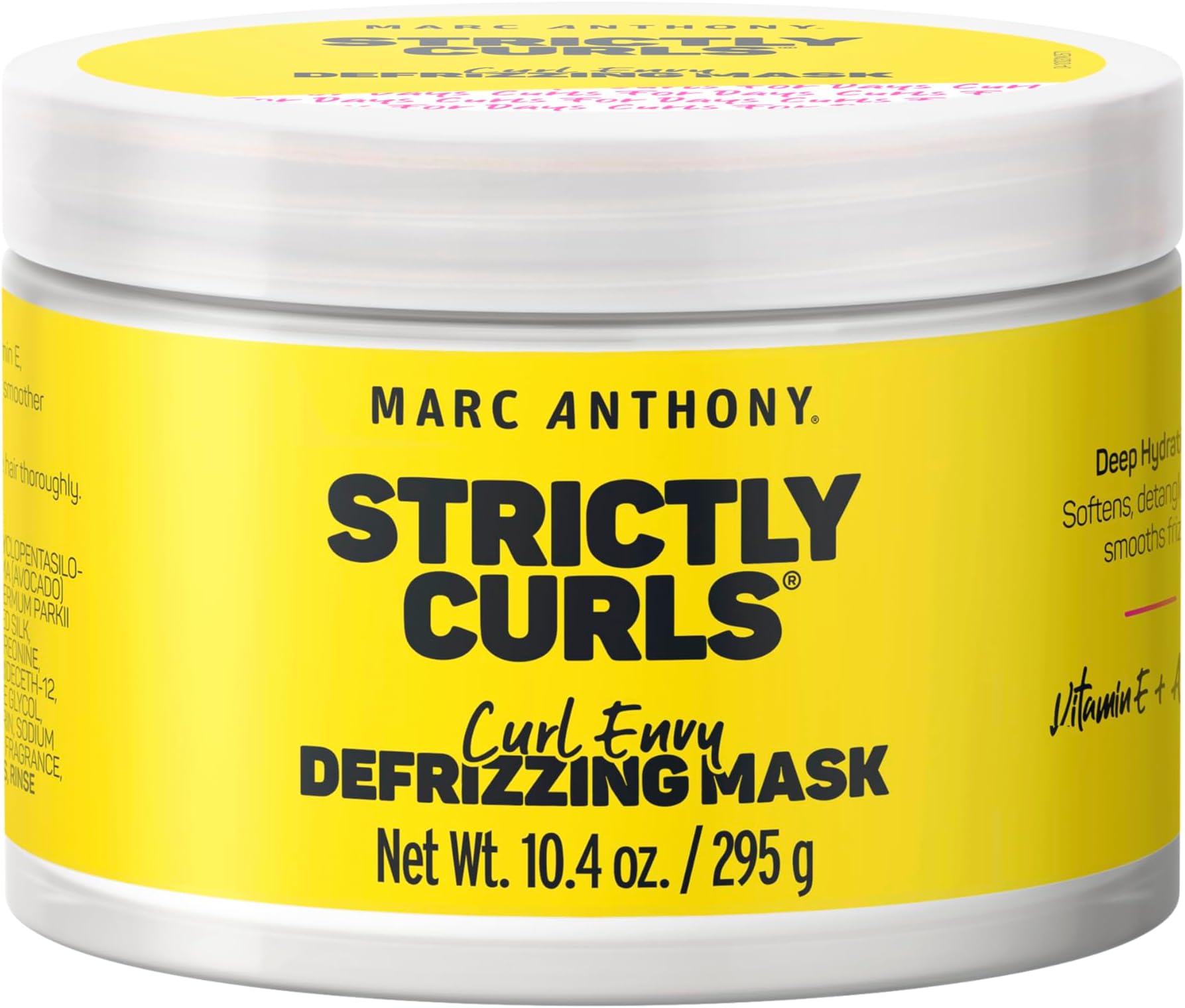 Marc Anthony Strictly Curls Defrizzing Mask, 10.4 Oz