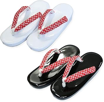 Amazon.co.jp: [越前屋] 子供 草履 大21cm 7歳用 (白ラメ台