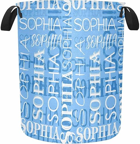 Miniatura 6 de MyPupSocks Cestas de lavandería personalizadas, cesta de ropa blanca perla y gris, cesta de almacenamiento de ropa con asa para baño, sala de estar,