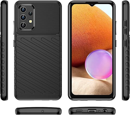 Miniatura 7 de Funda de teléfono para Galaxy A32 5G, Samsung M32 5G SM-A326 con protector de pantalla, grado militar, a prueba de golpes, resistente a los