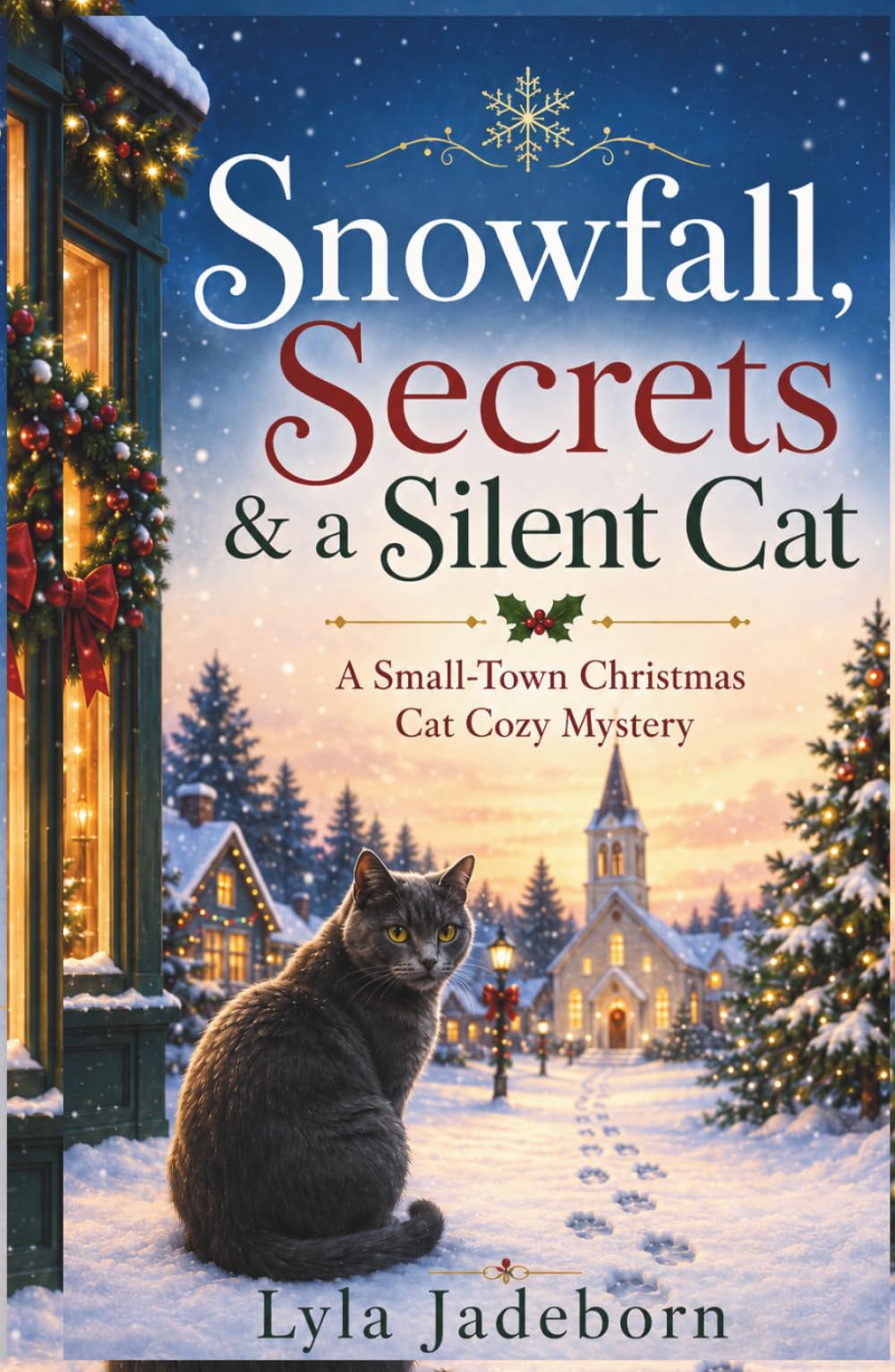 Snowfall, Secrets & a Silent Cat: A Small-Town Christmas Cat Cozy Mystery (Standalone Holiday Novel)