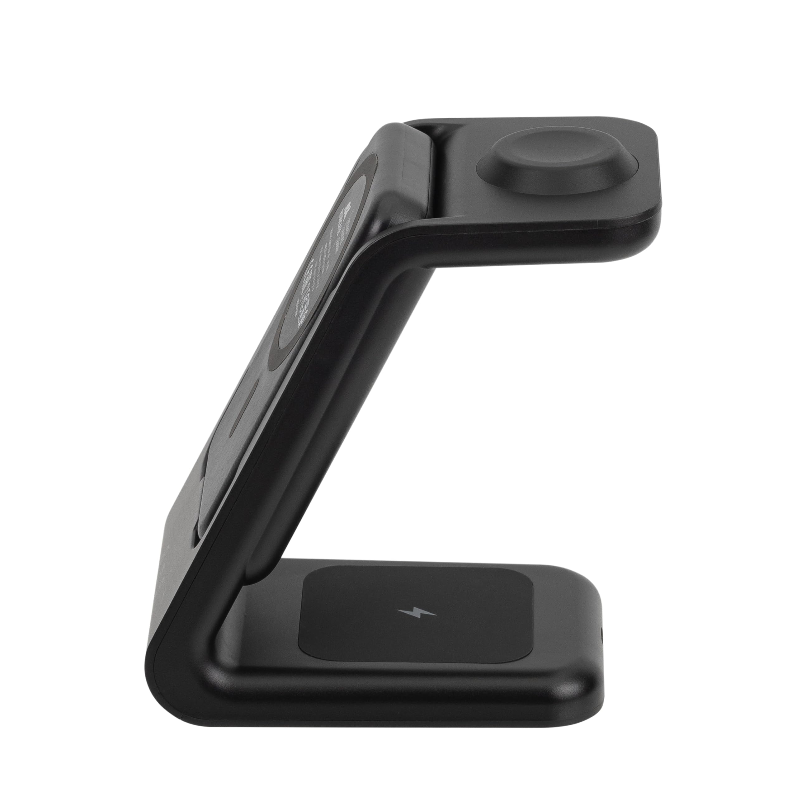 RIVACASE VA4917 Cargador inalámbrico Qi 15 W con batería externa con QC/PD 5000 mAh función de carga rápida, batería externa integrada extraíble