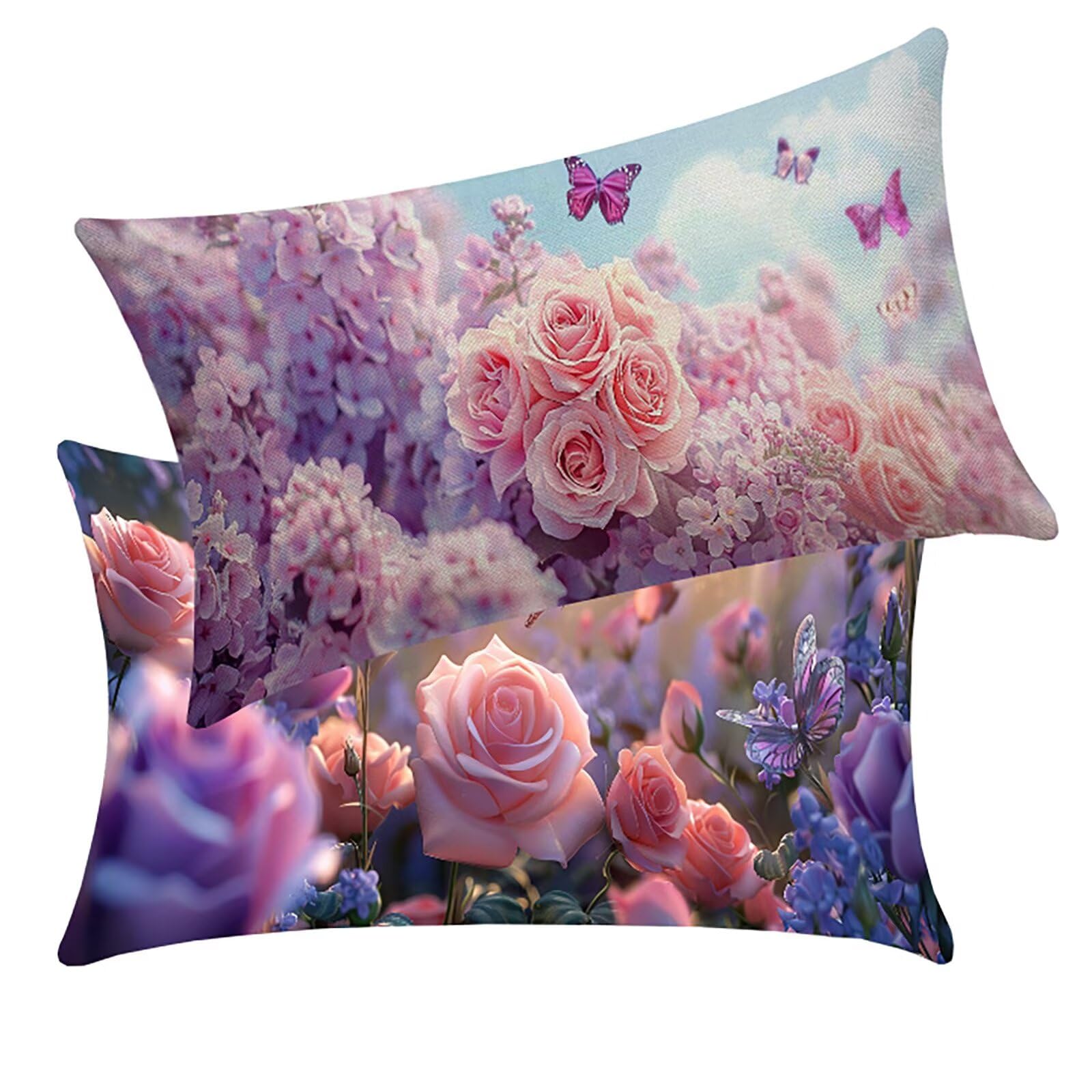 Coussin extérieur imperméable fini les déchirures avec la couture double renforcée lin