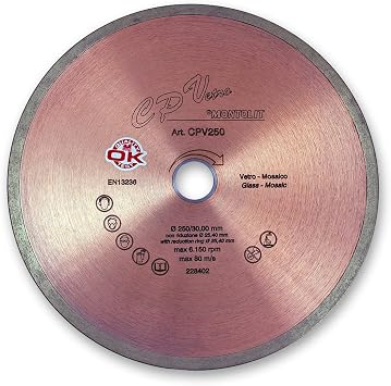 Disc D.250 for Montolit Glass