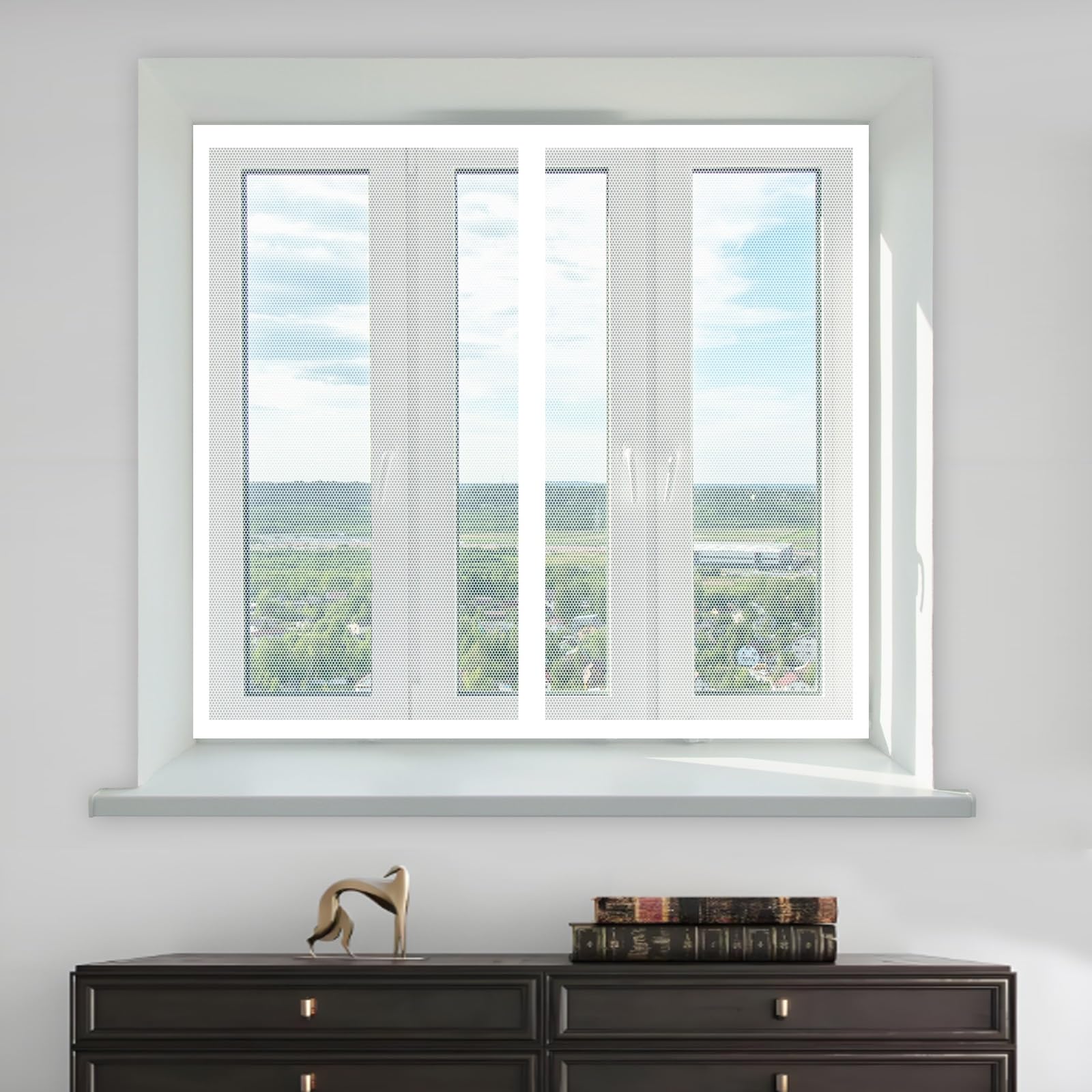 Moustiquaire De Porte Magnétique à Fermeture Automatique Moustiquaire De Taille