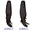 Black ponytail extension,20 clip ponytail hair extensions ponytail curly claw hair ponytail Extension Natural Looking Synthetic Hairpiece for Women