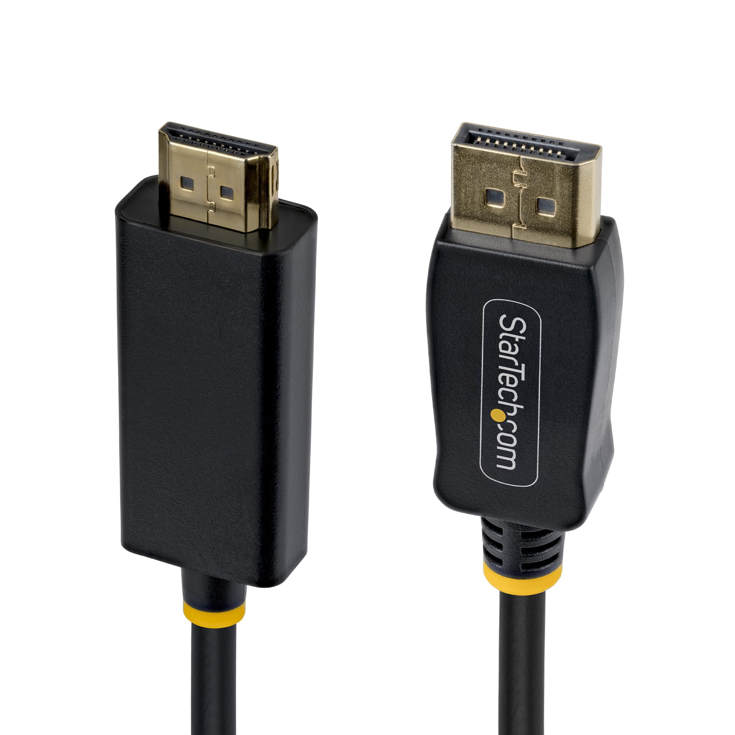 StarTech Cavo DisplayPort a HDMI 2m, 4K 60Hz, HDR, Presa Rinforzata HDMI | Compatibile con Lenovo, Dell e HP, Immagini in Alta Definizione