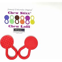 Chew Lolli Oral Sensory Chew 2 Pack with Lanyard Orange
