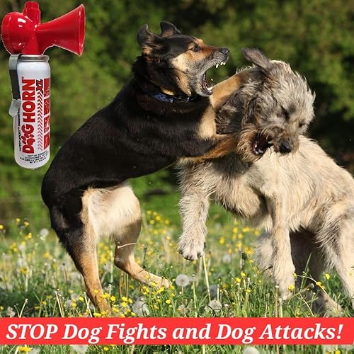 Miniatura 5 de Dog Horn XL – ¡El cuerno de aire original para perros! ¡Detén los ataques! ¡Asusta a los coyotes y a los animales salvajes! Herramienta de