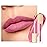 Oulac Matte Liquid Pink Lipstick for Women, Baby Pink Long Lasting High Impact Lip Color, Waterproof, Creamy Formula Lip stick with Vitamin E, Vegan & Cruelty-Free, 4.5ml (M25)