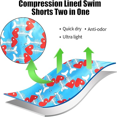 Miniatura 6 de Regalo para marido ropa interior para hombre divertido regalo para el día de San Valentín para él regalo para novio regalo para marido pijama corto