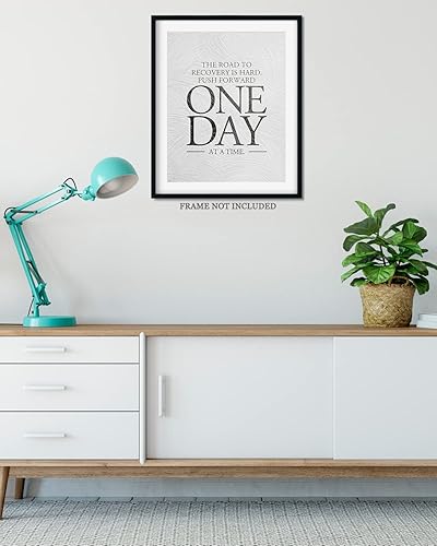 Miniatura 4 de Govivo Sobrio - Regalos de recuperación para hombres y mujeres - Arte de pared sobriedad - Decoración de habitación de aliento de recuperación de