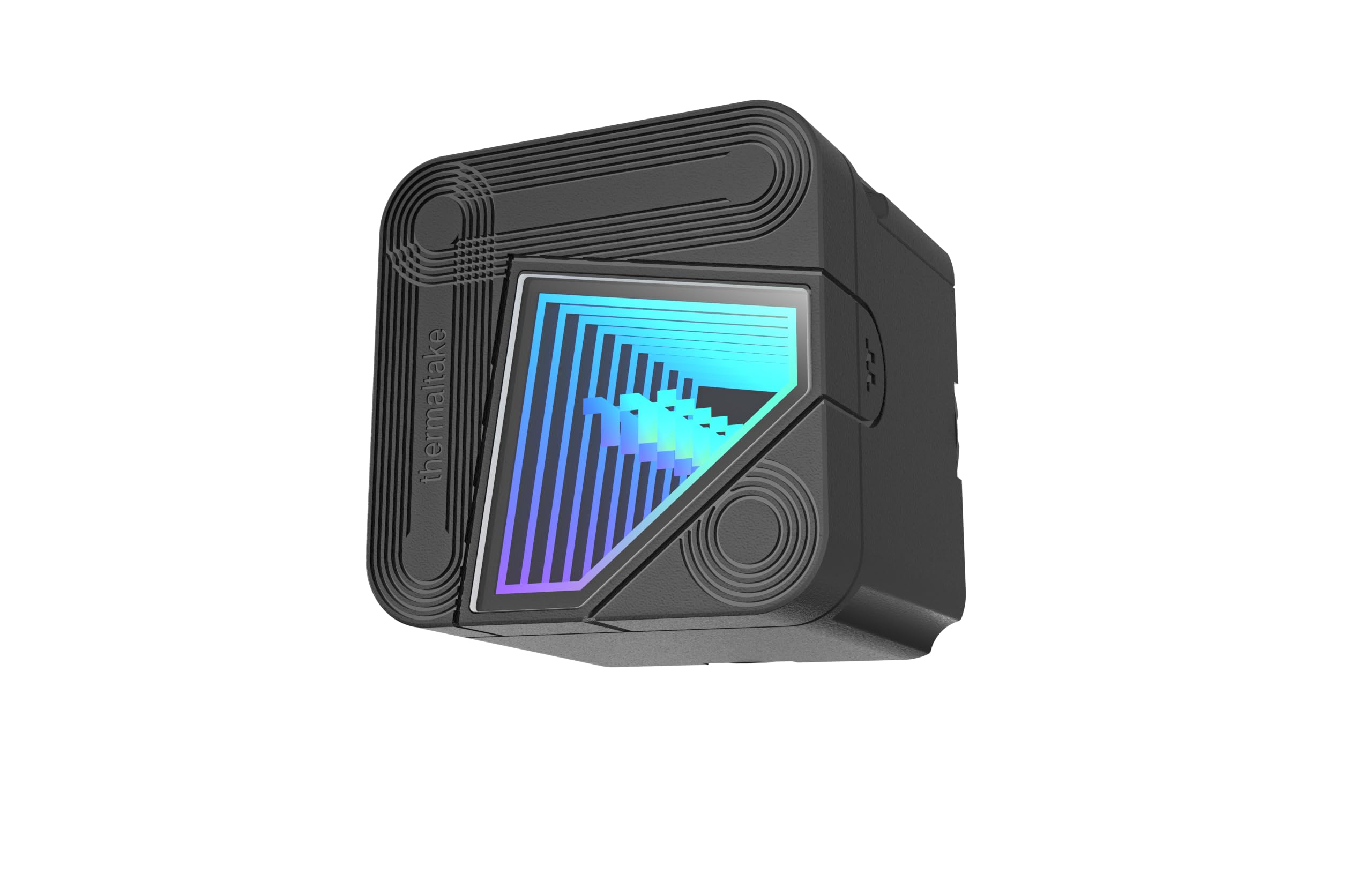 Thermaltake ST360 Ultra ARGB Sync | Tubos Laterales | Refrigeración Líquida AIO 360 mm con Pantalla IPS Magnética de 7”| Ventilador ARGB de Marco Único | Intel LGA1851/1700 y AMD AM5/AM4 | Negro
