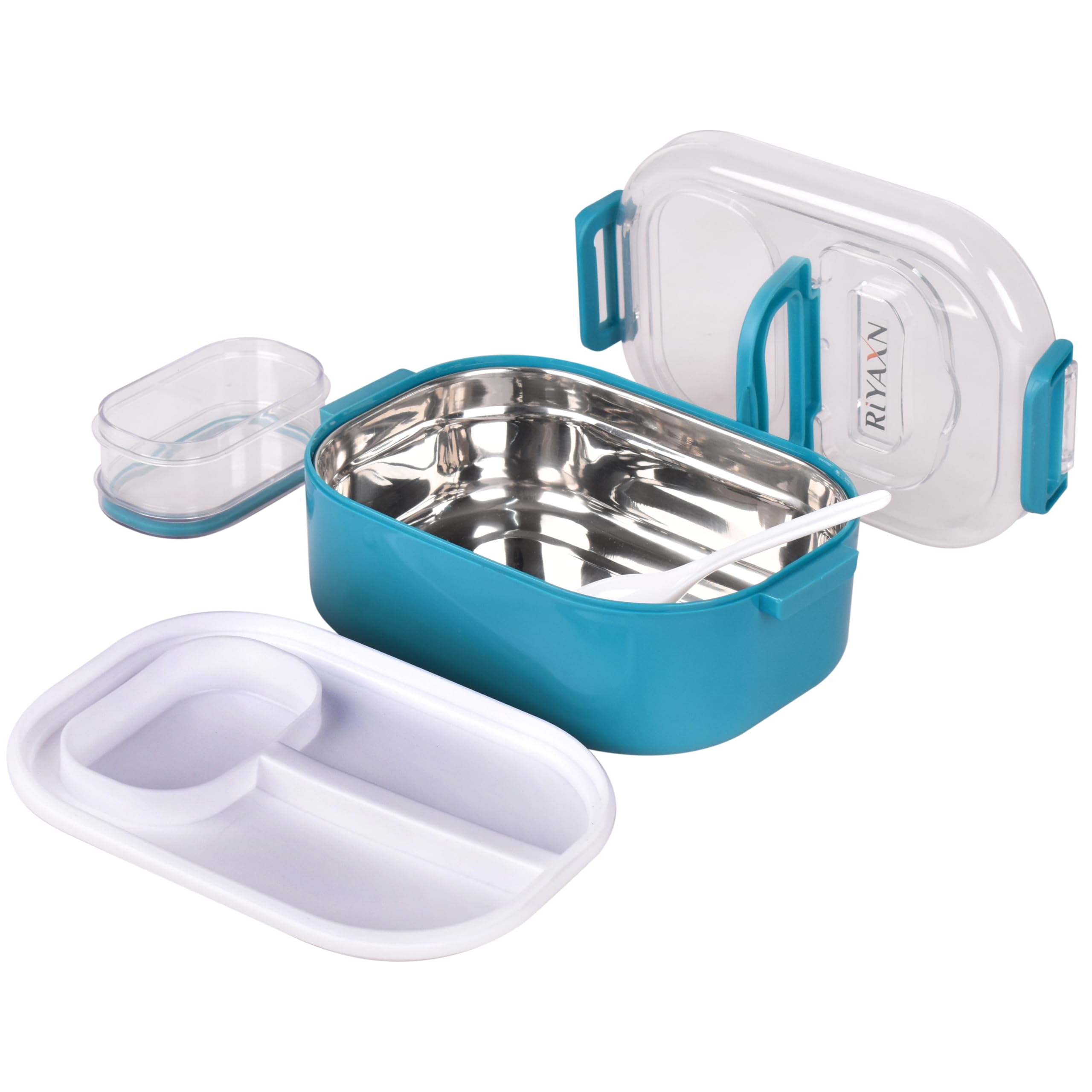 Buy RiYAXN Twist 800 ML Leak-Proof Steel Tiffin Box for Kids