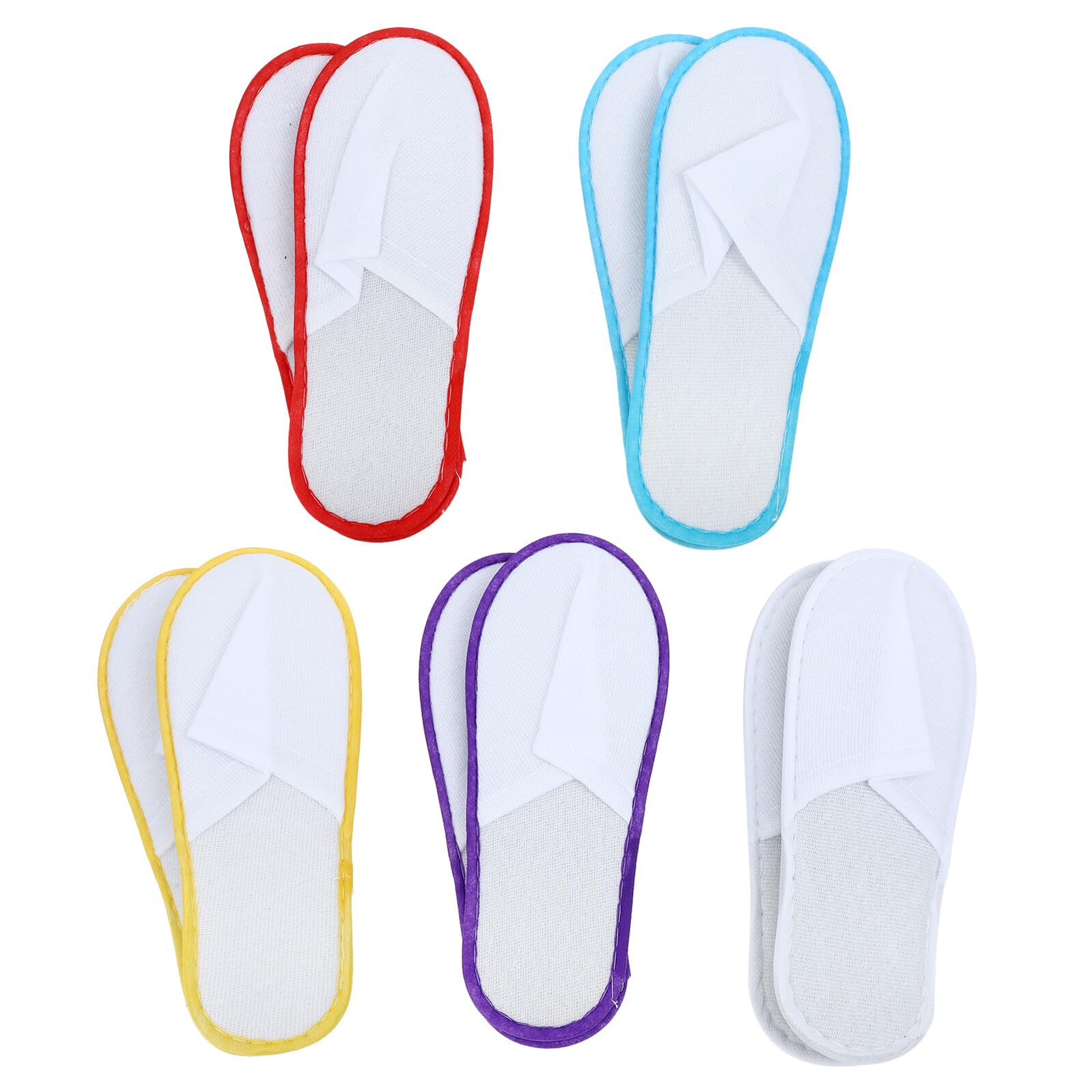 Zapatillas de Spa Desechables 20 Pares Talla 40.5 Eu Felpa