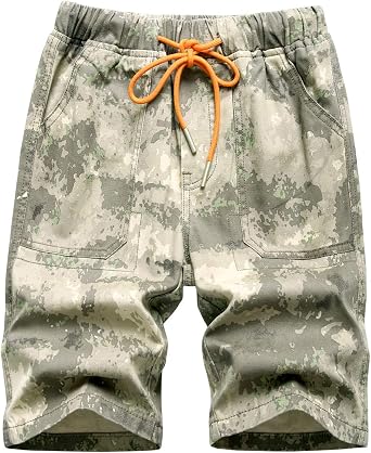 YoungSoul Pantaloncini Mimetici Ragazzo Cotone Shorts Camouflage Bambino  Bermuda Elasticizzati di Estate Verde Kaki Taglia 150/8-9 Anni : Amazon.it:  Abbigliamento