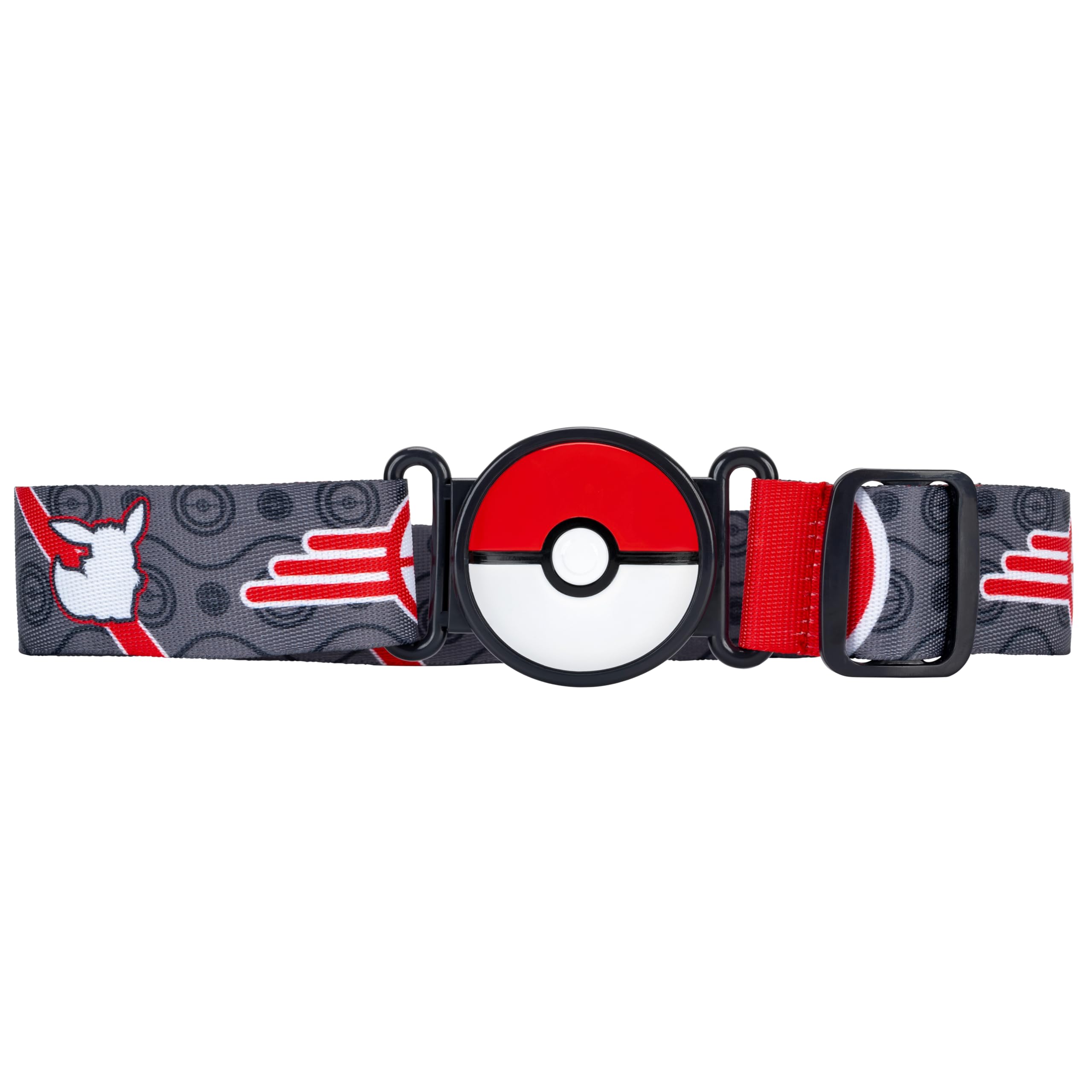 Pokémon PKW4167 - Evoli Clip ‘N’ Go Gürtel-Set - Evoli Battle Figur mit Superball, Sympaball und Gürtel, offizielles Set