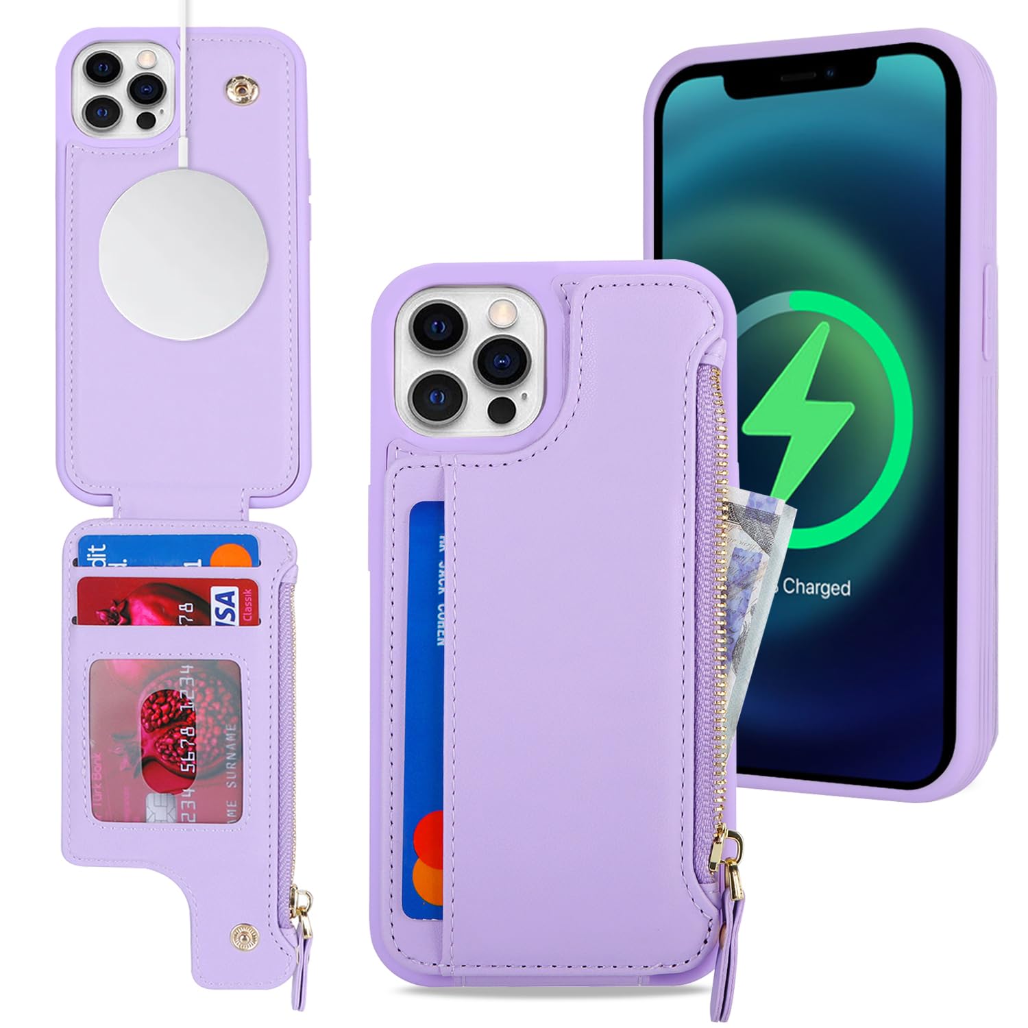 Sailortech Handyhülle für iPhone 7 Plus Etui mit Kartenfach,