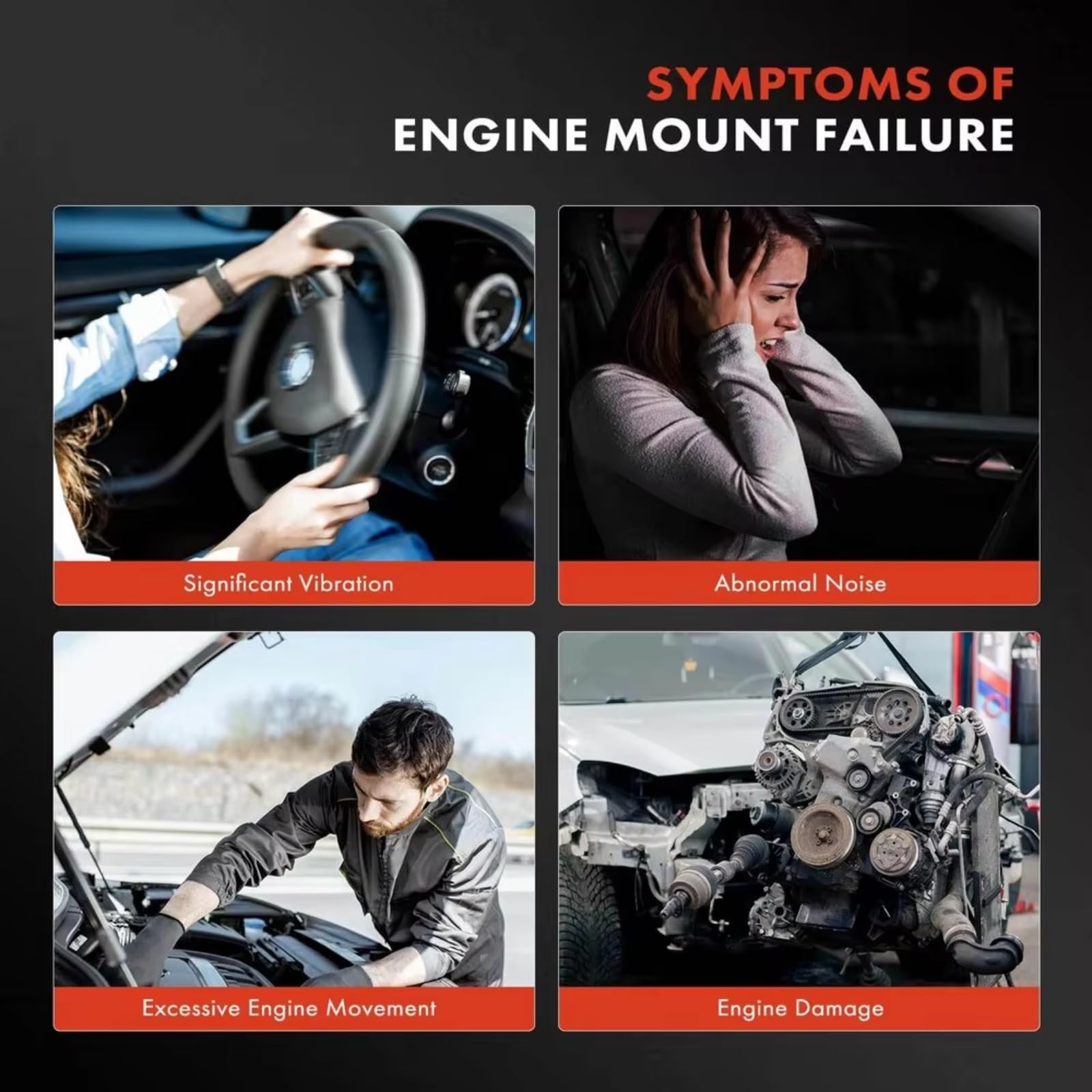 Support Moteur Pour Fit 2015 2016 2017 2018 2019 2020 Moteur 4 Cylindres 1,5 L Essence DOHC Atmosphérique Support Fixation Avant Du Moteur Avec Système