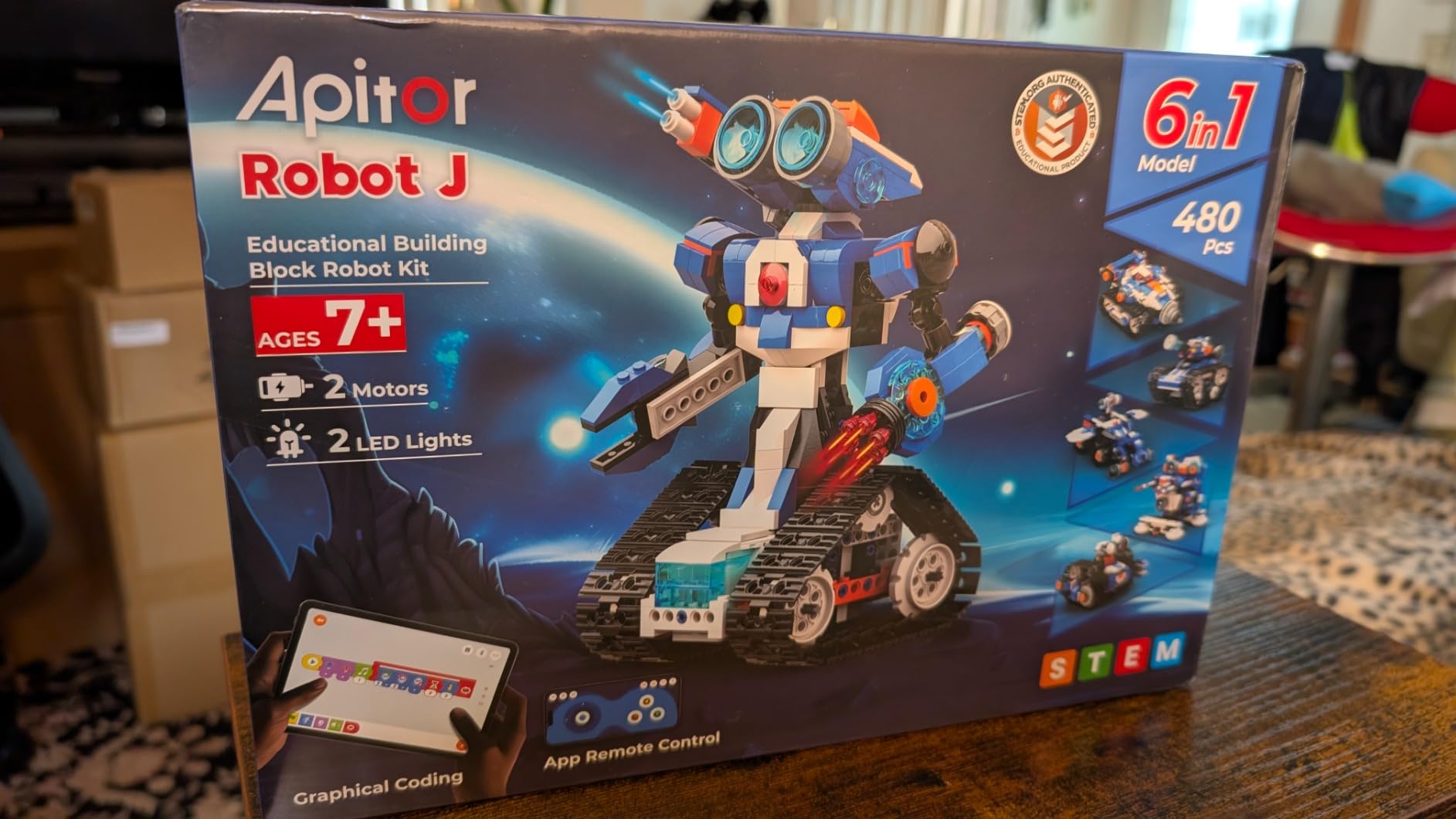 Apitor STEM Robot assembled car