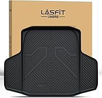 Vista 25 de LASFIT Tapete de maletero para Honda Civic Sedan 2022-2026 y Civic Sedan Hybrid 2025-2026, apto para todo tipo de clima, revestimiento de maletero