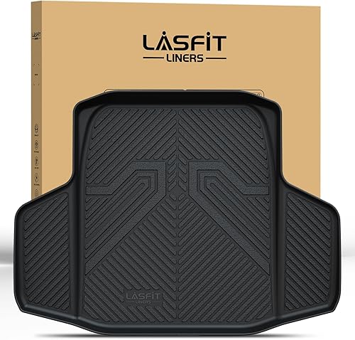 Vista 87 de LASFIT Tapete de maletero para Honda Civic Sedan 2022-2026 y Civic Sedan Hybrid 2025-2026, apto para todo tipo de clima, apto para mascotas, fácil