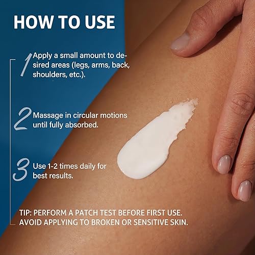 Miniatura 8 de Crema de magnesio para el sueño, el dolor muscular y el alivio de los calambres - Aplicar en piernas, brazos o pecho - Loción tópica de magnesio