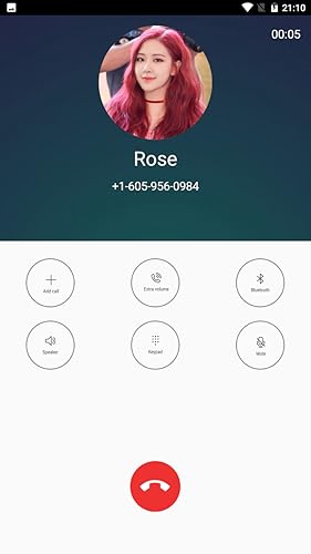 Fake Video Call From Rose BLACKPINK Groupe Prank