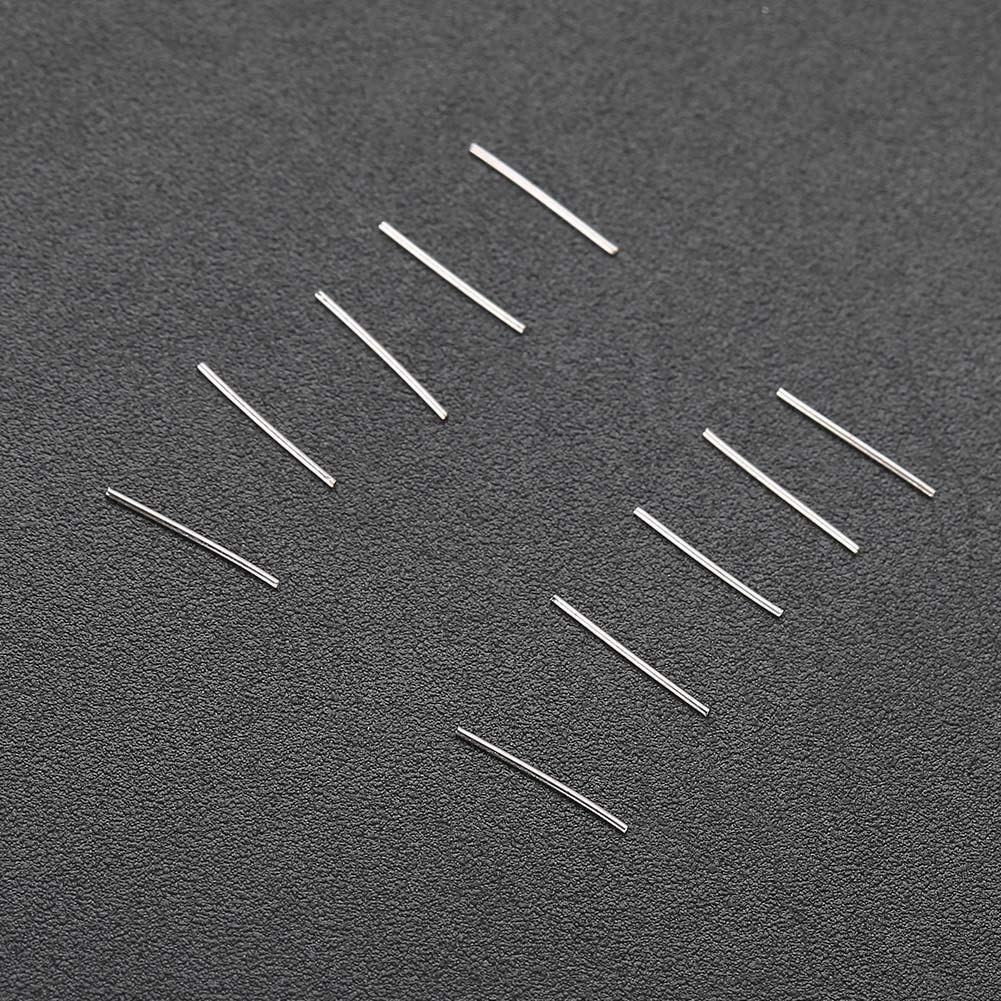 Polierstifte aus Edelstahl, 0,5 mm Edelstahl-Poliermedienstifte Magnetbecher Mag Schmuckpolierer Abschlussstift