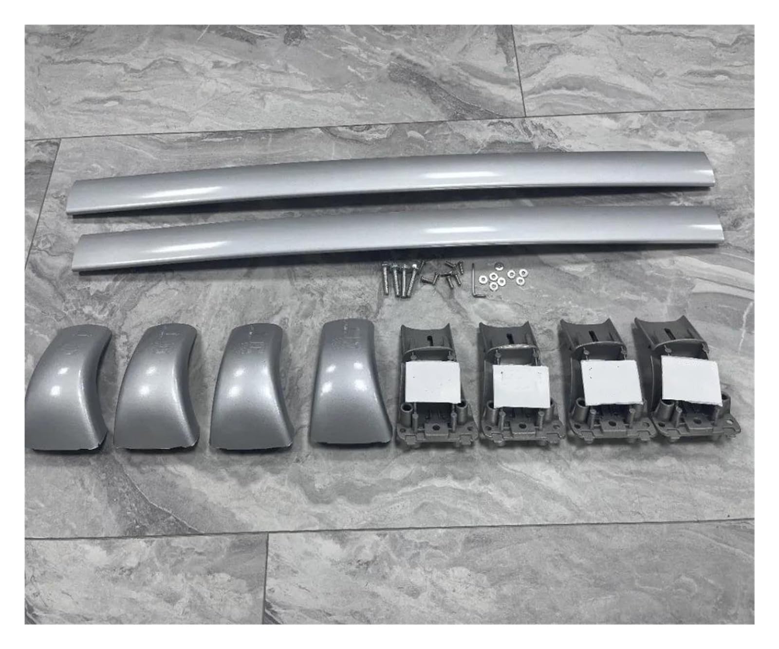 Barres de toit Toyota Highlander 2015-2020 en alliage d'aluminium robuste